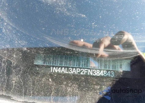 2015 Nissan Altima 2.5 S из США, поврежденный, VIN 1N4AL3AP2FN384843